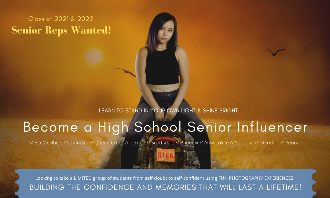 high school senior influencer wanted